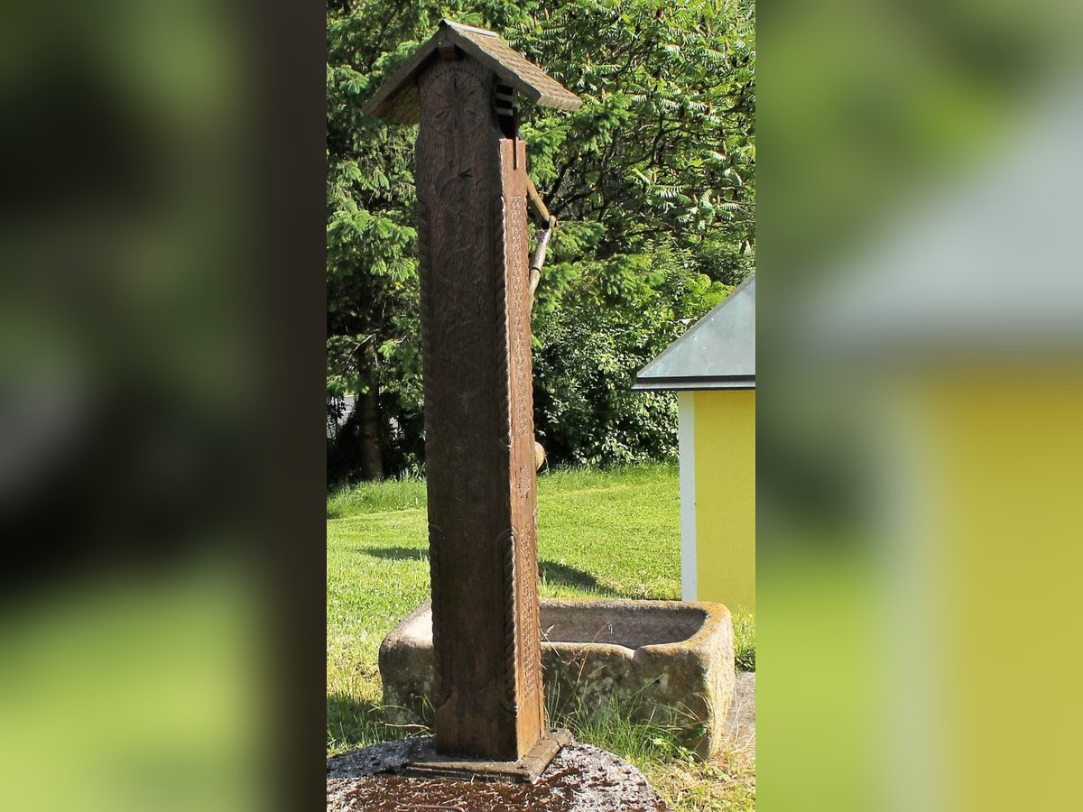 Ziehbrunnen – Detailaufnahme