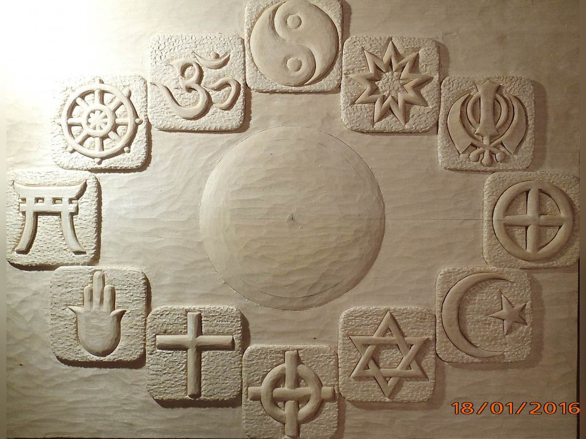 Peace & Religion's – Detailaufnahme