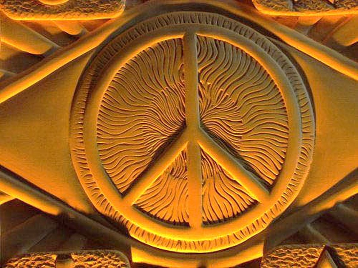 Peace & Religion's – Rückenansicht