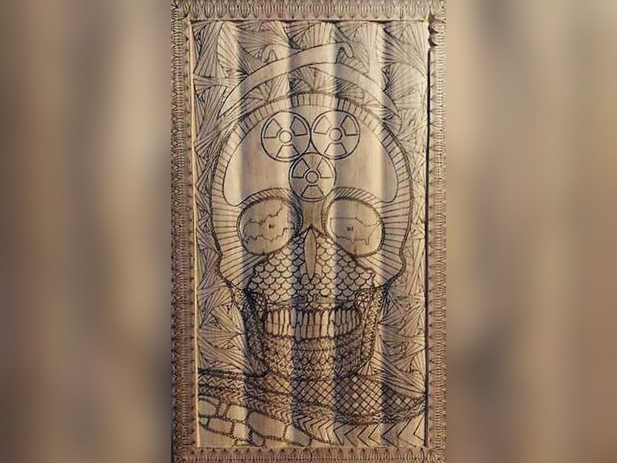 Skull – Detail Knochenstruktur